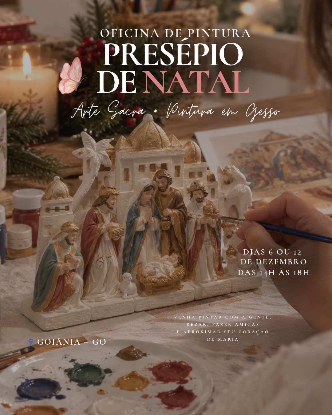Oficina de Pintura – Presépio de Natal