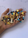 Terço Aparecida Esmaltado – dourado